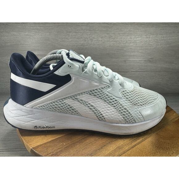 REEBOK ENERGEN RUN Women's WHITE VECTOR BLUE SNEAKER SIZE 10.5 - Picture 1 of 8